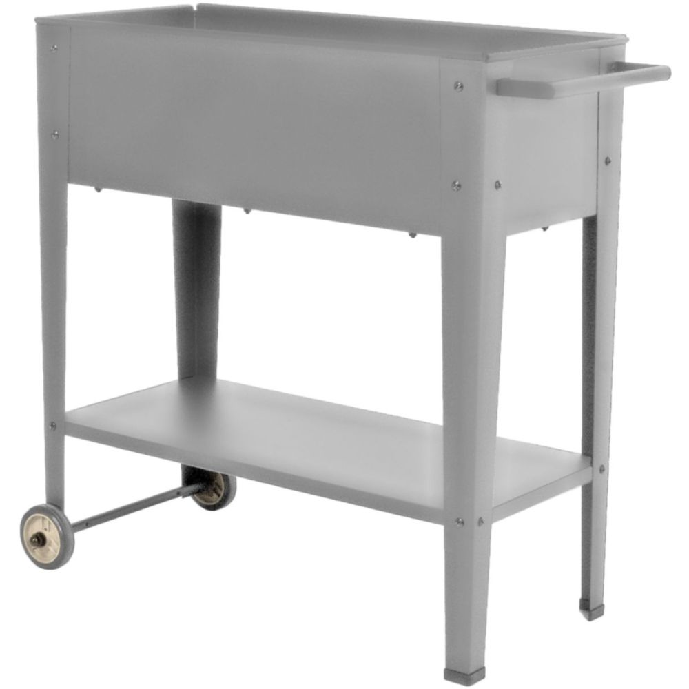 Mobiles Hochbeet Metall