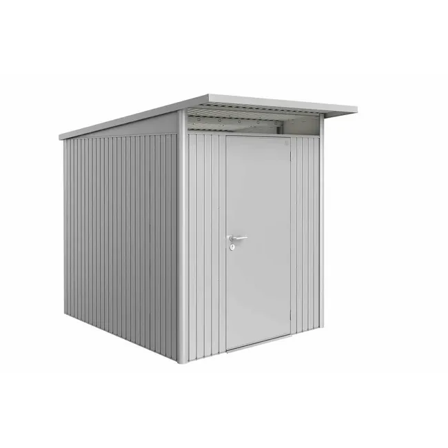 Biohort Gerätehaus AVANTGARDE® silber-metallic Standart A2 (180 x 260 cm)