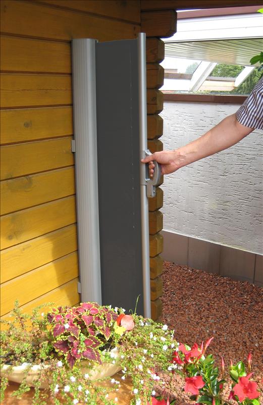Seitenmarkise H160 x L300 cm anthrazit